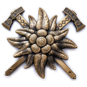 Ukraine Cap Badges, Beret Insignia