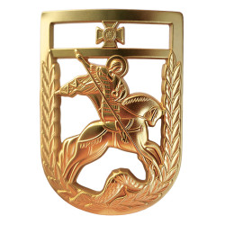Beret Brass Insignia of Ukraine Border Guard #1