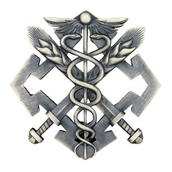 Logistics Forces Beret Brass Insignia of the Armed Forces of Ukraine