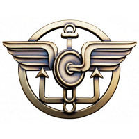 Беретний знак ДССТ Державна спеціальна служба транспорту